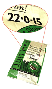 Example of Fertilizer Bag With Code